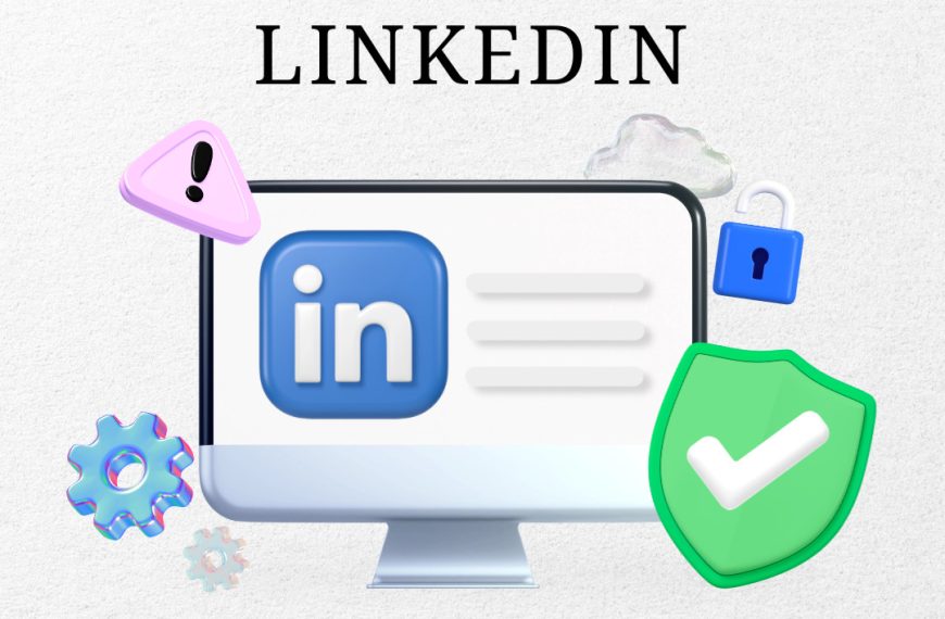 Sharepic featuring a linkedIn icon and the text procyd goes LinkedIn